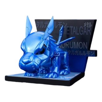 Caja sellada con imán para nevera Digimon «Kyuukyoku Shinka Metal Garurumon» Edición secreta