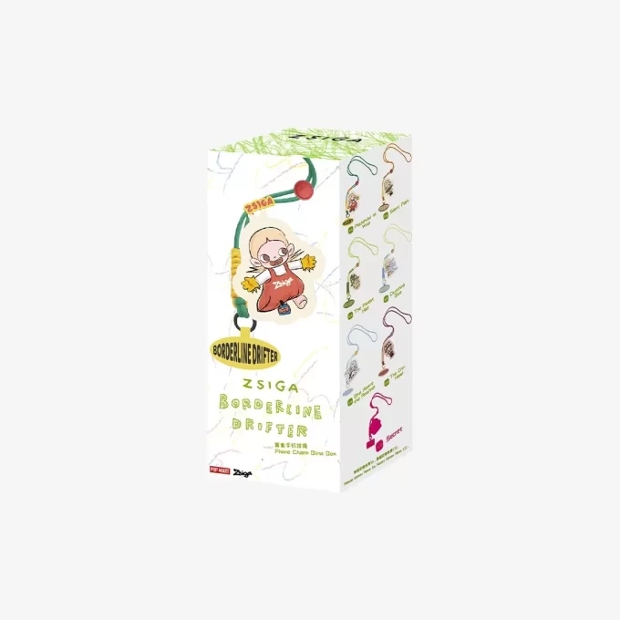 Caja sorpresa de adornos para teléfono de la serie Borderline Drifter de Zsiga