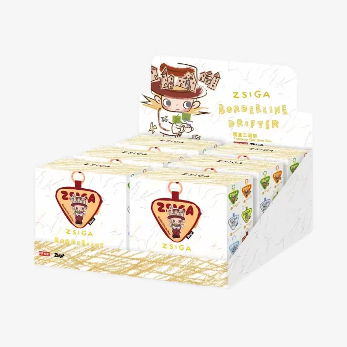 Caja sorpresa triangular de la serie Zsiga Borderline Drifter