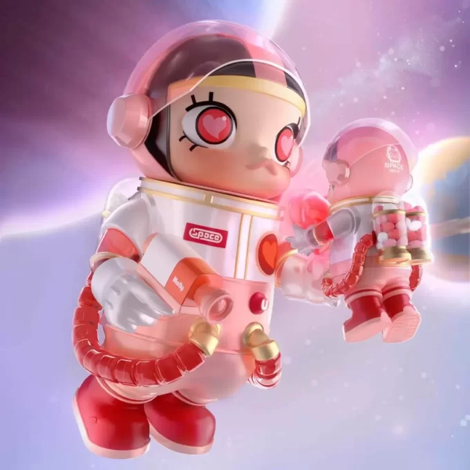 Colección MEGA 1000% SPACE MOLLY Latido del corazón