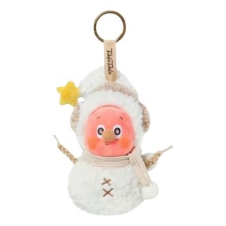 Colgante de peluche «Abrazo de muñeco de nieve» con el pronóstico de dulces sueños.