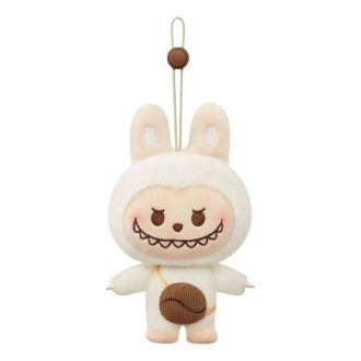 Colgante de peluche de la fábrica de café Pop Bean «Molinillo de café Labubu»