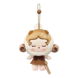 Colgante de peluche de la fábrica de café Pop Bean «Skullpanda Specialty Barista»