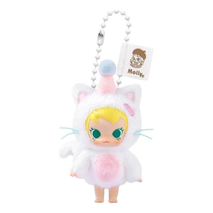 Colgante de peluche de vinilo Baby Molly Pocket Friends «Acaricia mi cabeza»