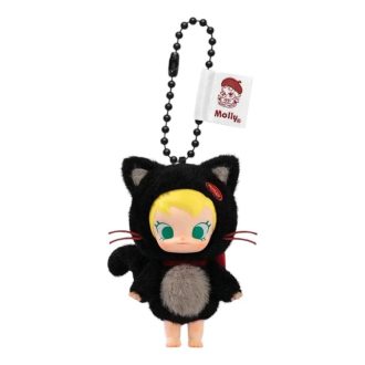 Colgante de peluche de vinilo de Baby Molly Pocket Friends «¡No te metas conmigo!» Edición secreta