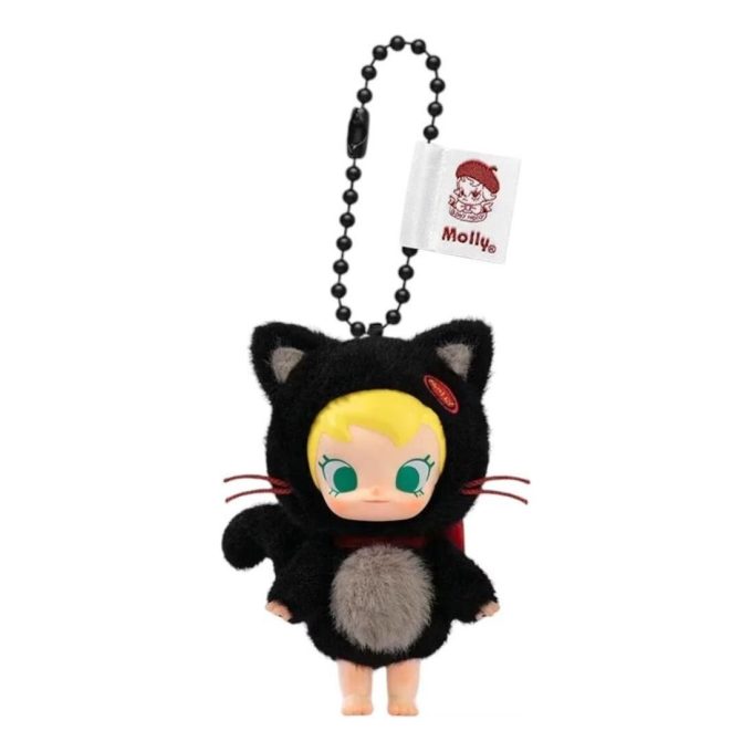 Colgante de peluche de vinilo de Baby Molly Pocket Friends «¡No te metas conmigo!» Edición secreta