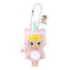 Colgante de peluche de vinilo de Baby Molly Pocket Friends «¿Quién es la chica buena?»