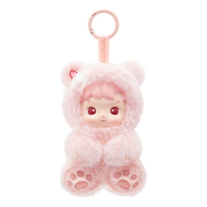 Colgante de peluche de vinilo de osito de goma Hacipupu «Sabor a melocotón»