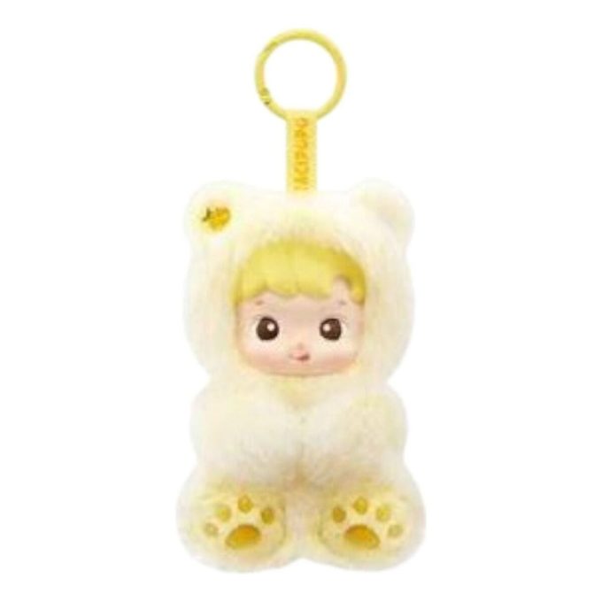 Colgante de peluche de vinilo de osito de goma Hacipupu «Sabor a piña»