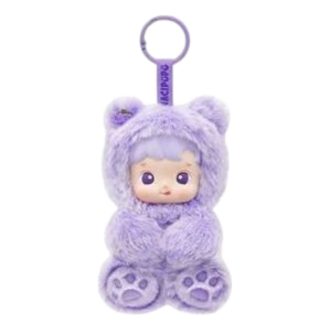 Colgante de peluche de vinilo de osito de goma Hacipupu «Sabor a uva»