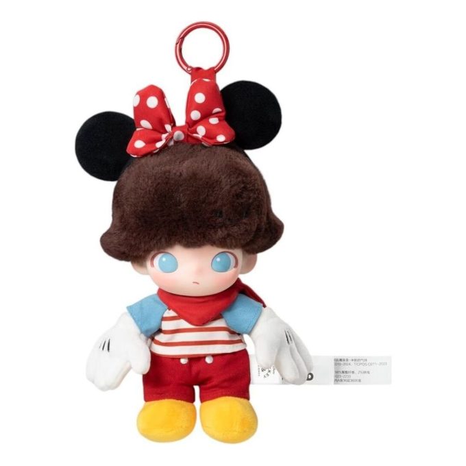Colgante de peluche de vinilo Disney Dimoo World «Globo de Minnie»