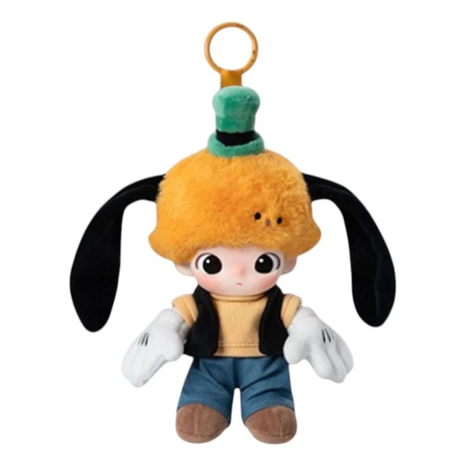 Colgante de peluche de vinilo Disney Dimoo World «La broma de Goofy»