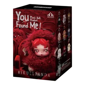Colgante de peluche Skullpanda «You Found Me» en caja sellada (1 caja sorpresa)