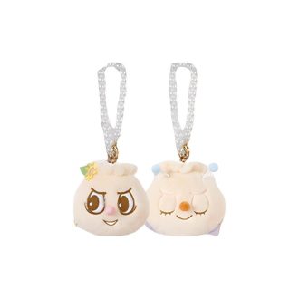 Colgante reversible de fiesta Labubu «Espeluznante»