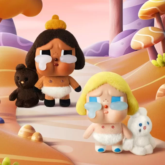 CRYBABY Serie Llorando de Nuevo – Caja Sorpresa de Peluche con Cara de Vinilo