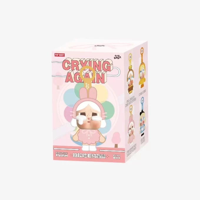 CRYBABY Serie Llorando de Nuevo – Caja Sorpresa de Peluche con Cara de Vinilo