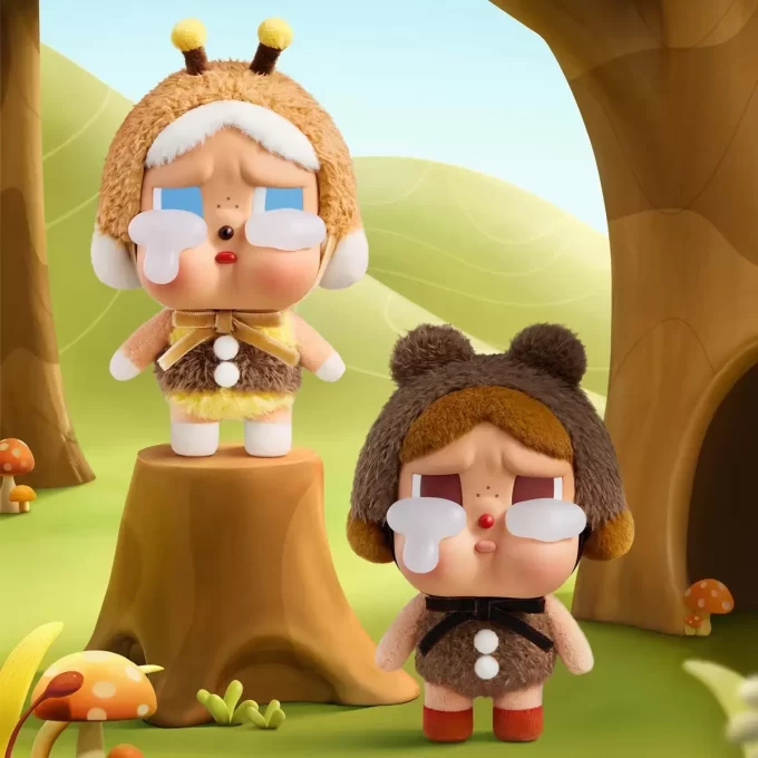 CRYBABY Serie Llorando de Nuevo – Caja Sorpresa de Peluche con Cara de Vinilo