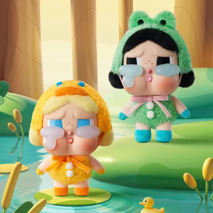 CRYBABY Serie Llorando de Nuevo – Caja Sorpresa de Peluche con Cara de Vinilo