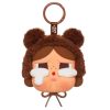 Estuche de vinilo para auriculares de peluche con cara de Crybaby «El amor nos hace llorar»