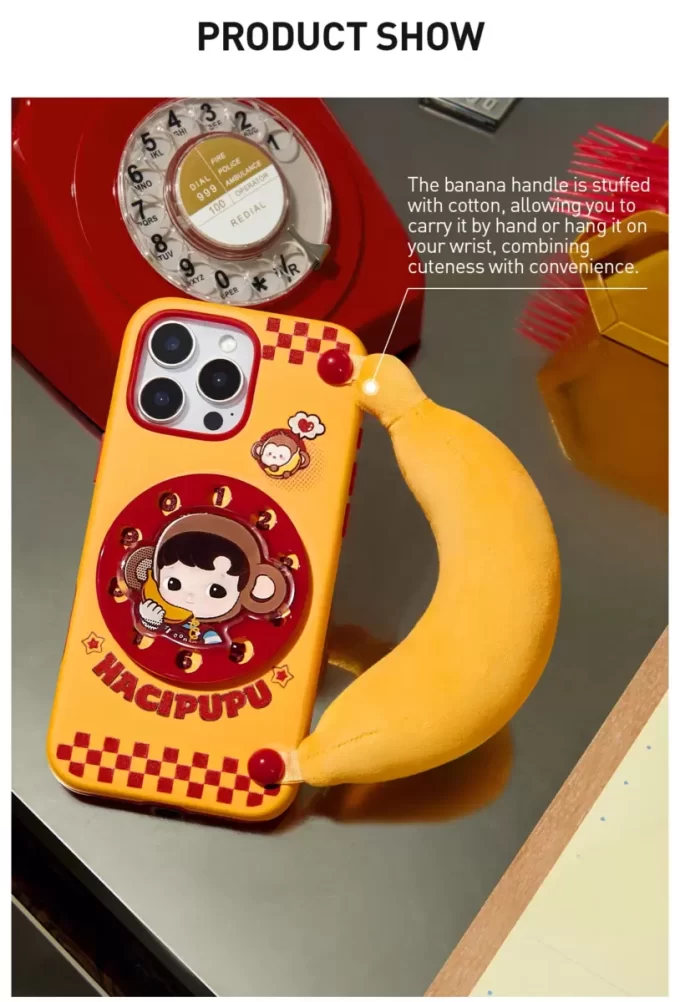 Estuche para teléfono HACIPUPU Rolling Time Machine Series