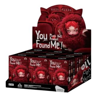 Estuche sellado con colgante de peluche «Me encontraste» de Skullpanda (9 cajas sorpresa)