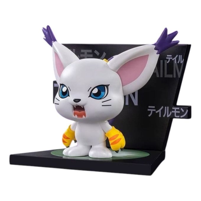 Estuche sellado con imán para nevera de Digimon «Tailmon»