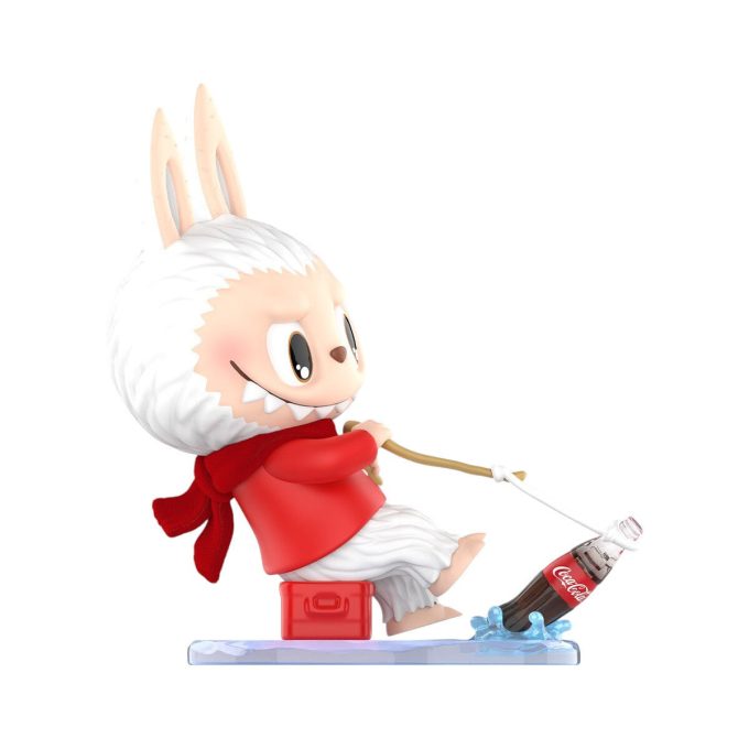 Figura Labubu de The Monsters de Pop Mart x Coca-Cola «Mira lo que encontré»