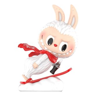 Figura Labubu de The Monsters de Pop Mart x Coca-Cola «Montaña Nevada»