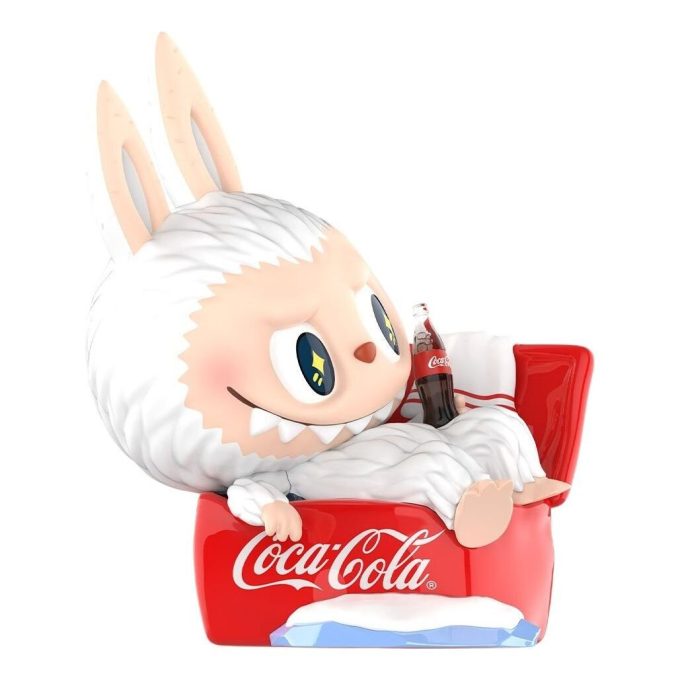 Figura Labubu de The Monsters de Pop Mart x Coca-Cola «Sofá especial»