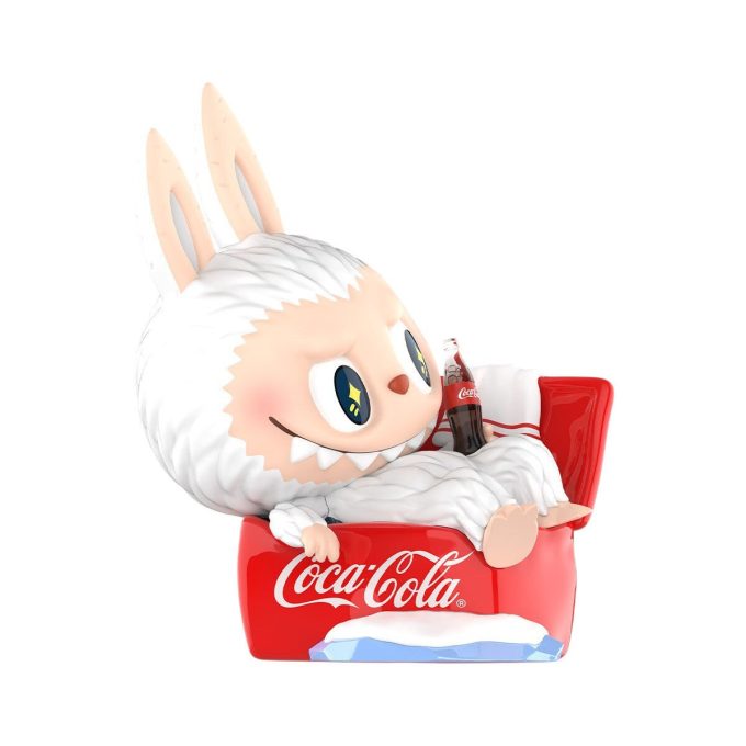 Figura Labubu de The Monsters de Pop Mart x Coca-Cola «Sofá especial»