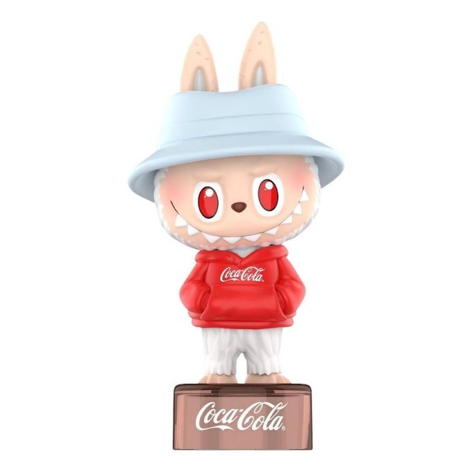 Figura Labubu de The Monsters de Pop Mart x Coca-Cola «Vacation Fit»