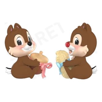 Figuras de Disney Chip y Dale, Hermanos Amantes de la Diversión, Edición Secreta «Regalo de Intercambio»