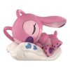 Figuras de Disney Stitch en una cita «Hora de la siesta»