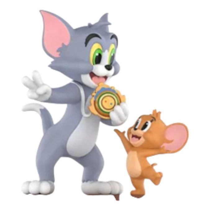 Figuras de la Brújula Prohibida de Tom y Jerry «El Misterio de la Brújula»