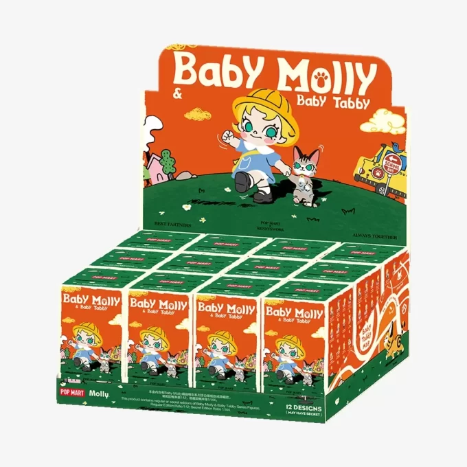 Figuras de la serie Baby Molly y Baby Tabby Figuras de la serie Baby Molly y Baby Tabby