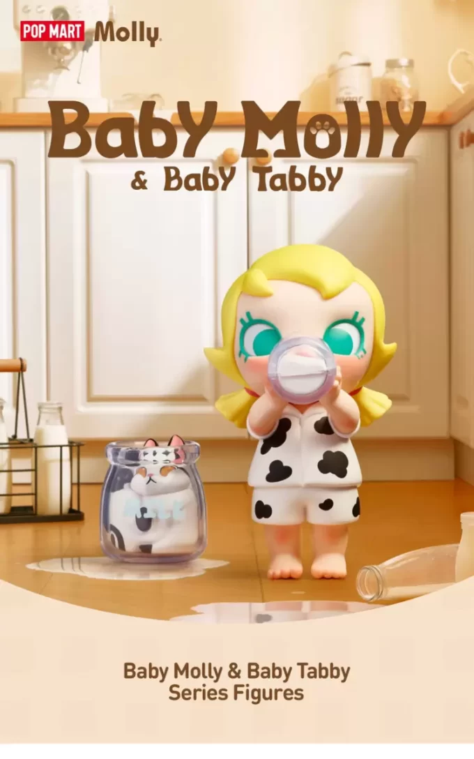 Figuras de la serie Baby Molly y Baby Tabby Figuras de la serie Baby Molly y Baby Tabby