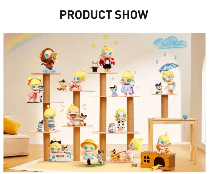 Figuras de la serie Baby Molly y Baby Tabby Figuras de la serie Baby Molly y Baby Tabby