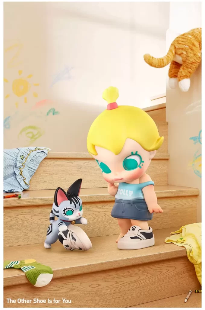 Figuras de la serie Baby Molly y Baby Tabby Figuras de la serie Baby Molly y Baby Tabby