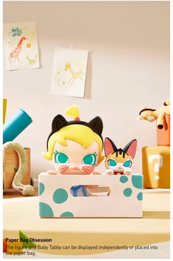 Figuras de la serie Baby Molly y Baby Tabby Figuras de la serie Baby Molly y Baby Tabby