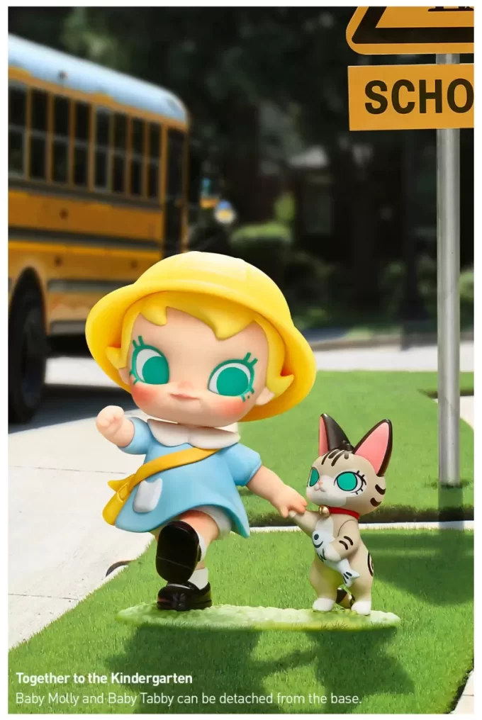 Figuras de la serie Baby Molly y Baby Tabby Figuras de la serie Baby Molly y Baby Tabby