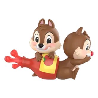 Figuras de la serie Disney Chip y Dale de los Hermanos Amantes de la Diversión «Squeeze Ketchup»