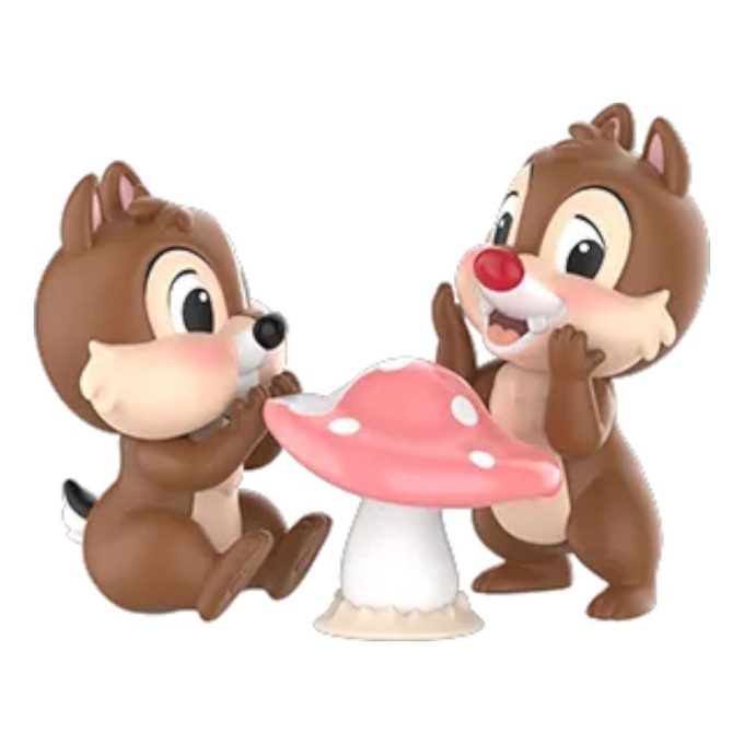 Figuras de la serie Disney Chip y Dale: Hermanos Amantes de la Diversión «Mesa Champiñón»