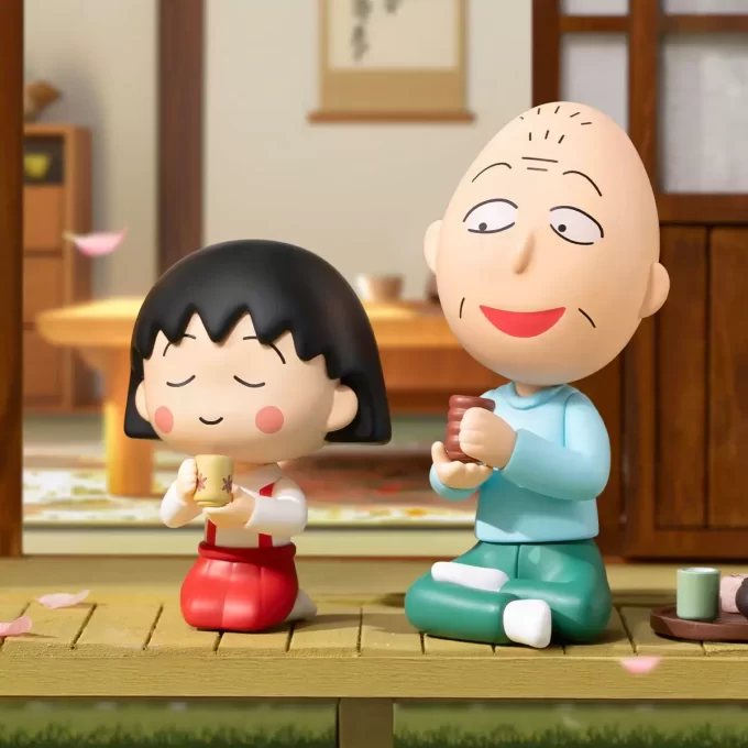 Figuras de la serie «El tiempo contigo» de Chibi Maruko Chan