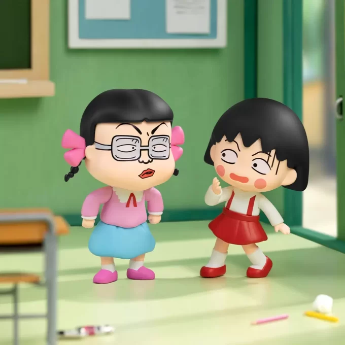 Figuras de la serie «El tiempo contigo» de Chibi Maruko Chan