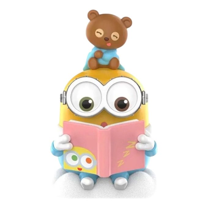 Figuras de los Minions «Cuentos para dormir» de Bob y Tim, edición secreta