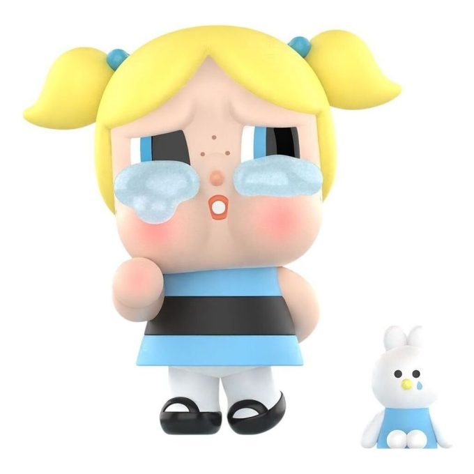 Figuras de vinilo CryBaby de Pop Mart x Las Chicas Superpoderosas «Burbujas»