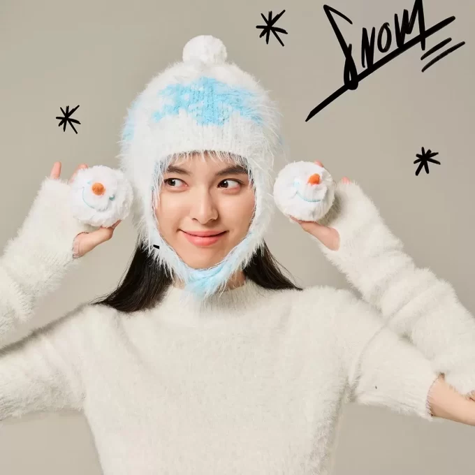 Gorro de punto de la serie «Dime lo que quieres» de SKULLPANDA Gorro de punto de la serie «Dime lo que quieres» de SKULLPANDA