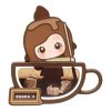Imán para nevera de la fábrica de café Pop Bean: «Chaka Espresso doble»