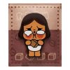 Imán para nevera de la fábrica de café Pop Bean «Condimento de azúcar dorado Crybaby»