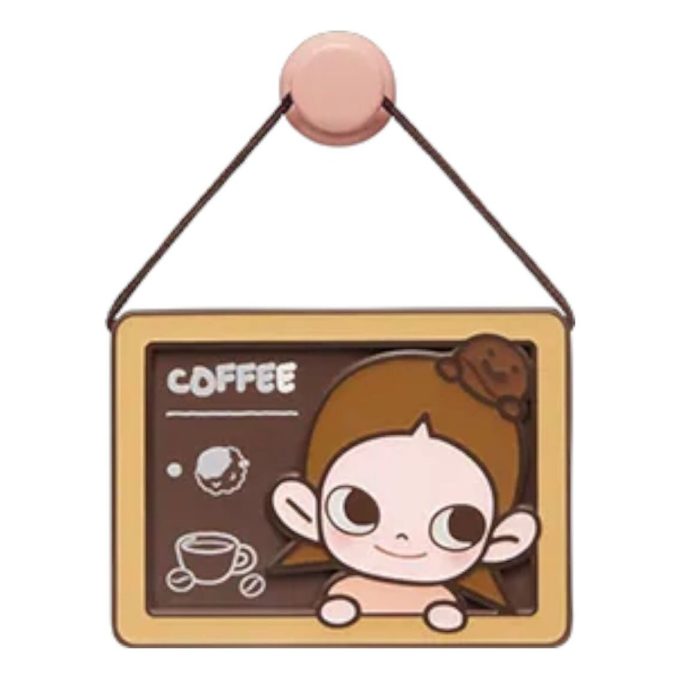Imán para nevera de la fábrica de café Pop Bean «Mezcla especial Zsiga»
